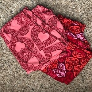 Lularoe TC valentine collection bundle